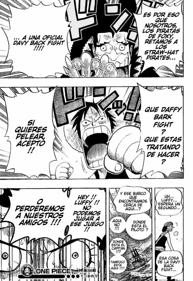 One Piece Capitulo 305 página 18