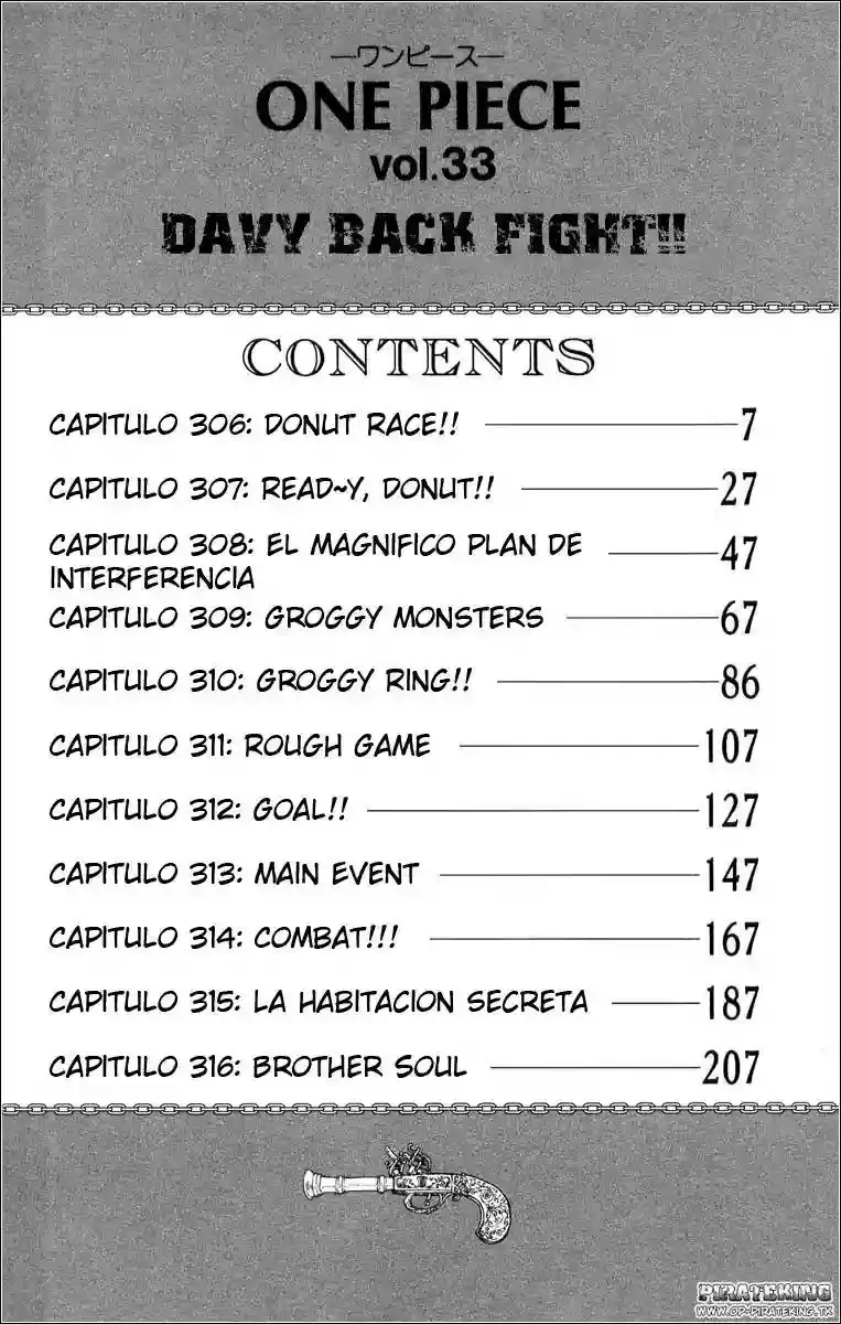 One Piece Capitulo 306 página 7