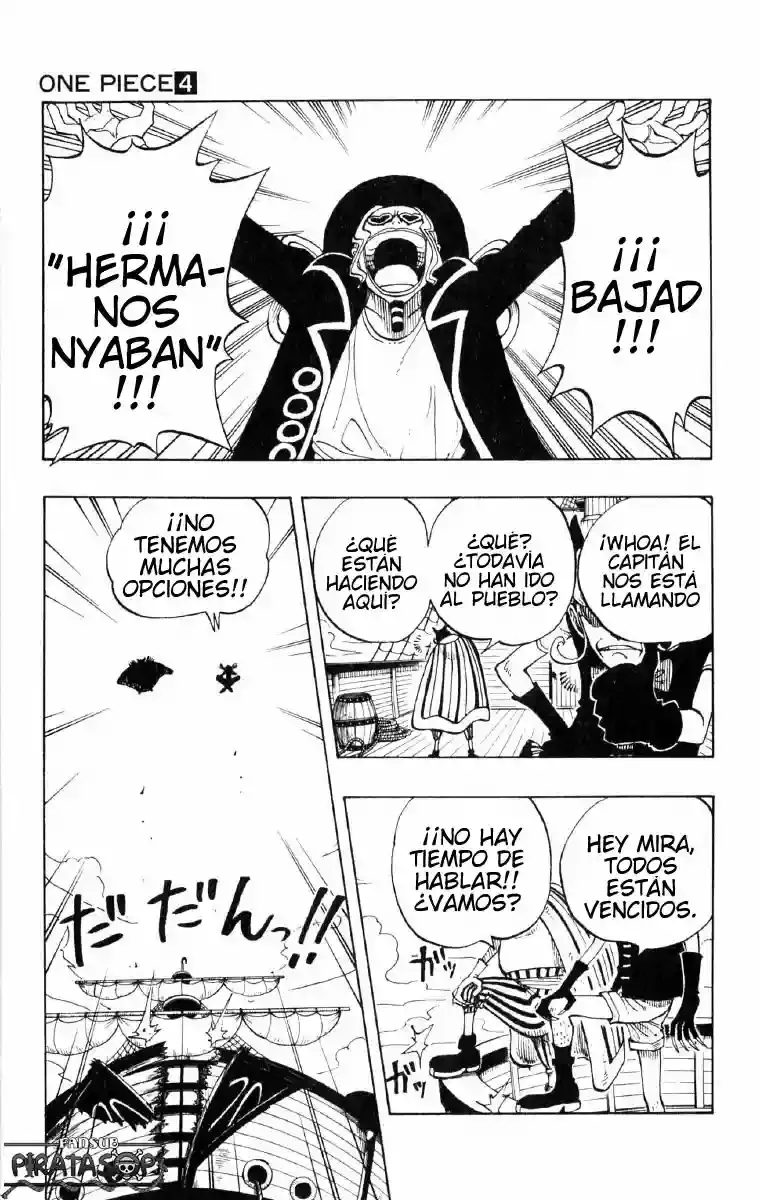 One Piece Capitulo 31: "La Verdad" página 13