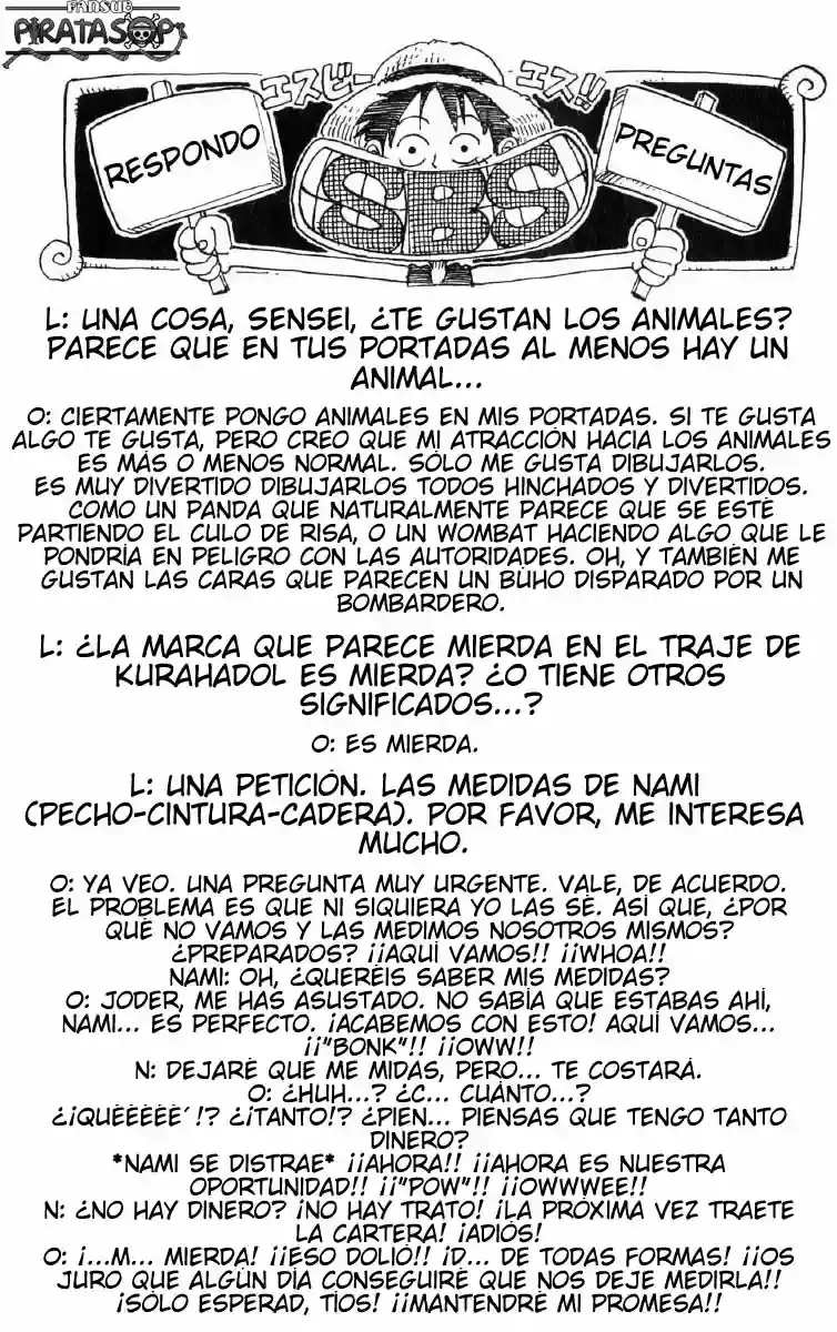 One Piece Capitulo 31: "La Verdad" página 20