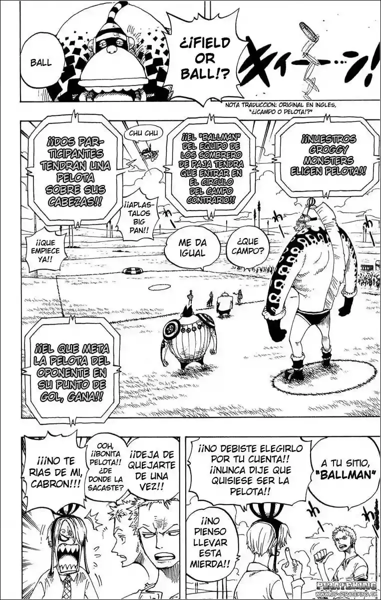 One Piece Capitulo 310 página 5