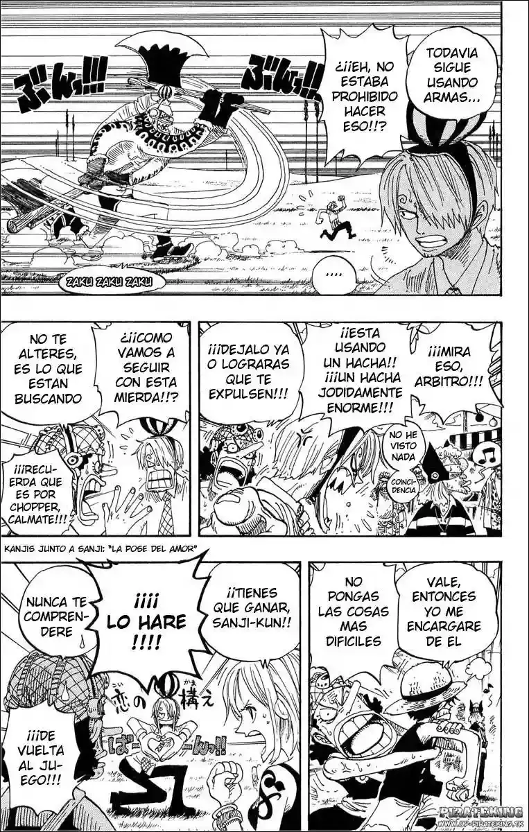 One Piece Capitulo 311 página 7
