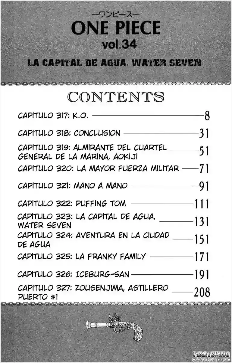 One Piece Capitulo 317 página 7