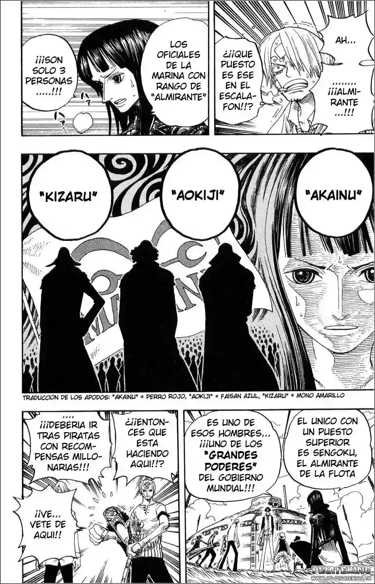 One Piece Capitulo 319 página 4