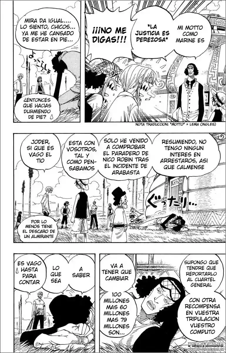 One Piece Capitulo 319 página 6