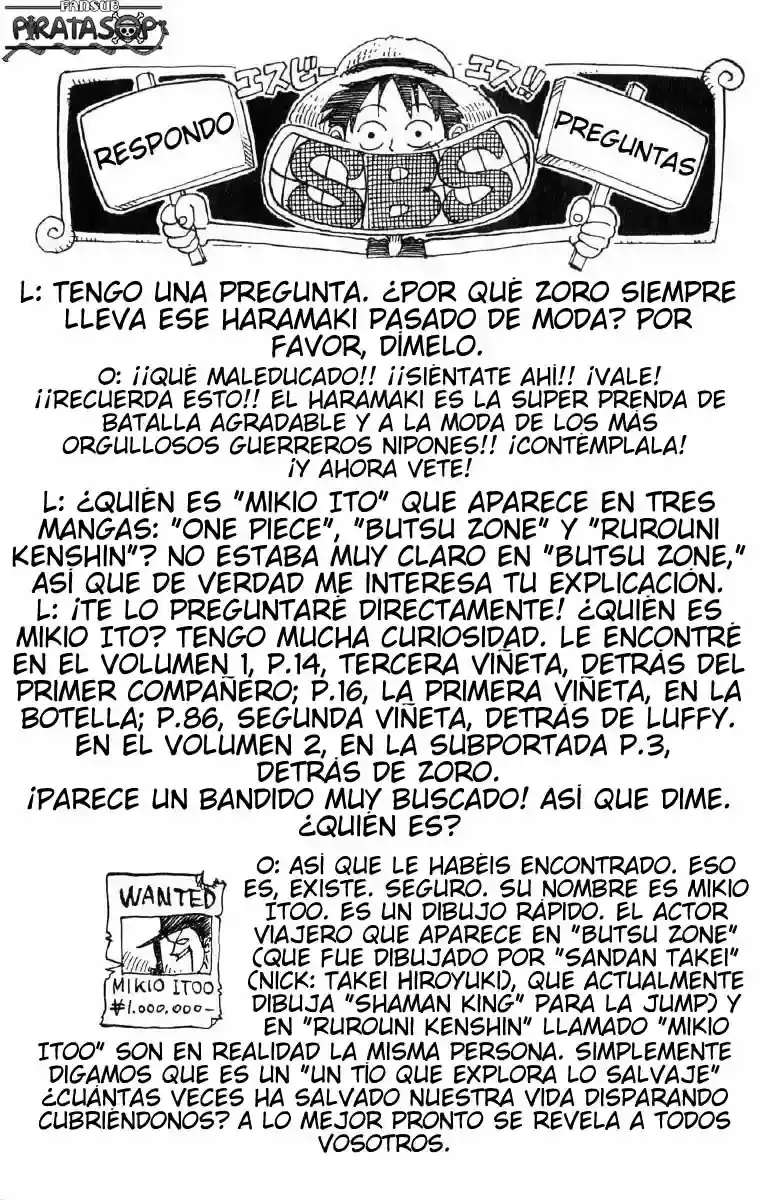 One Piece Capitulo 32: "Desastre" página 20