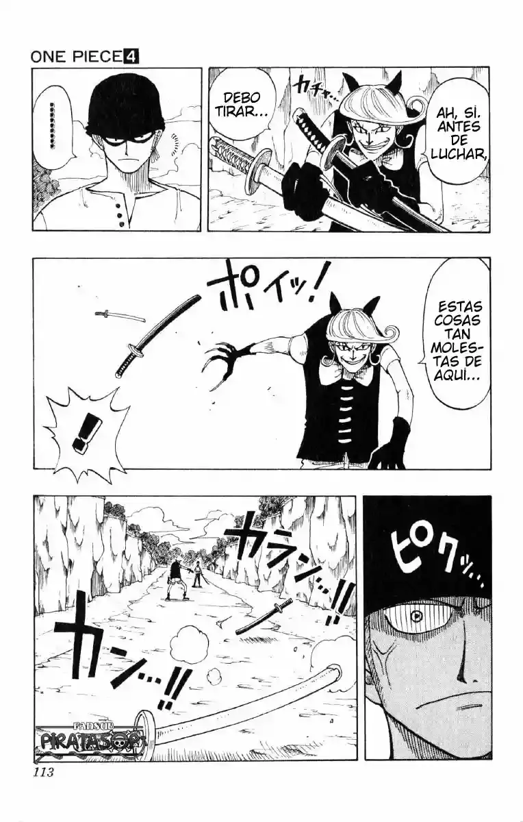 One Piece Capitulo 32: "Desastre" página 3