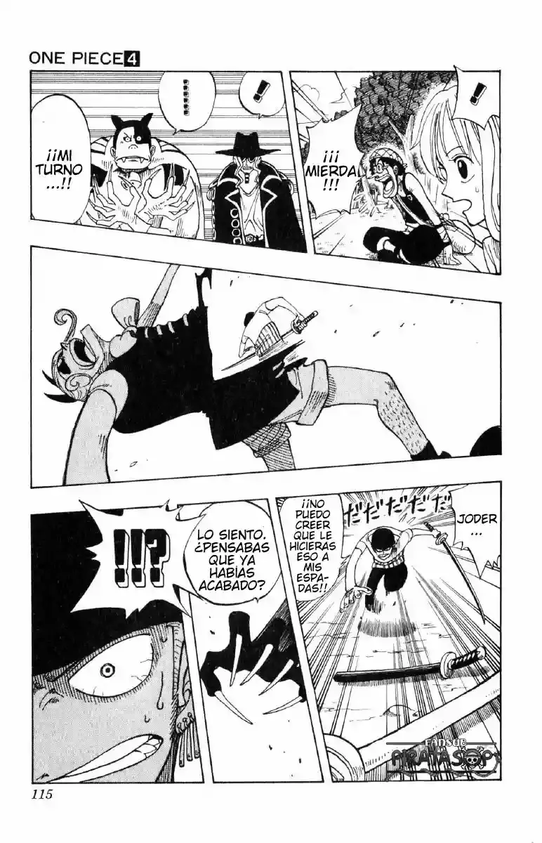 One Piece Capitulo 32: "Desastre" página 5