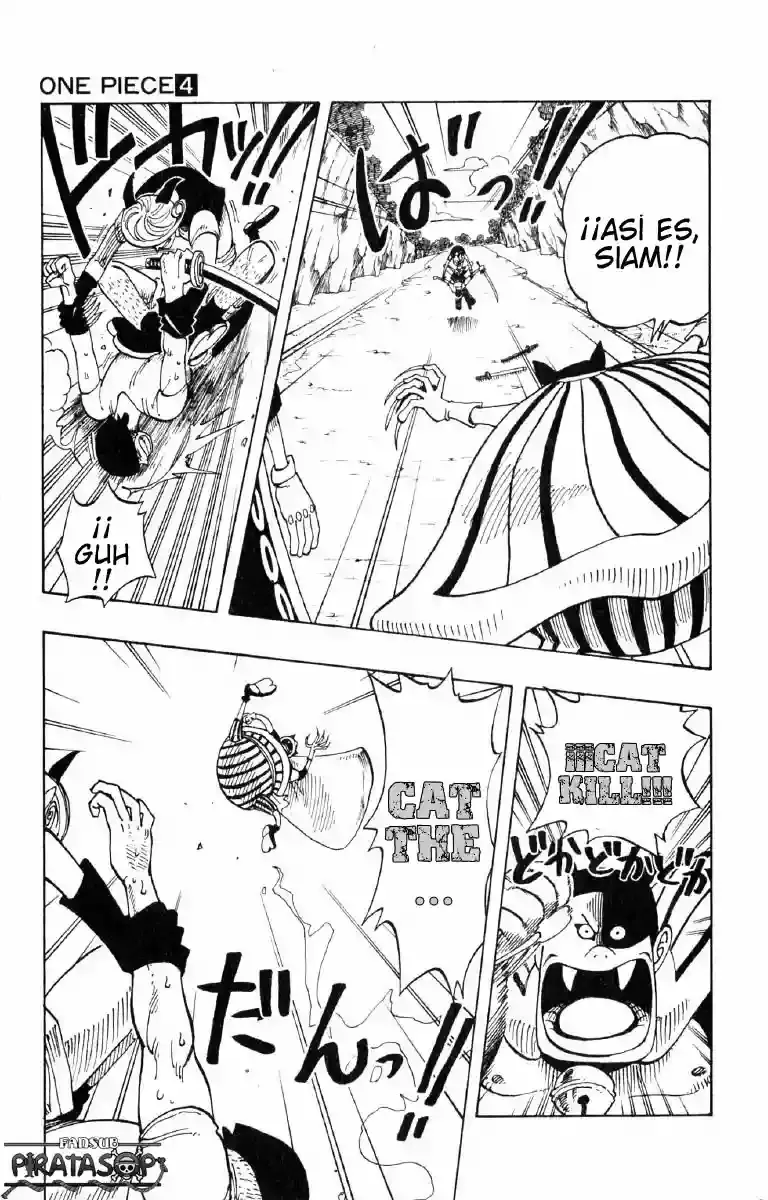 One Piece Capitulo 32: "Desastre" página 7