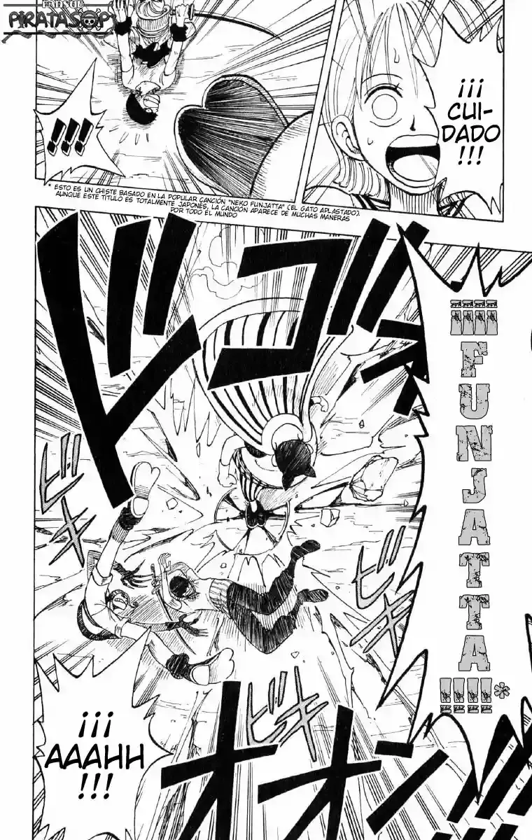 One Piece Capitulo 32: "Desastre" página 8