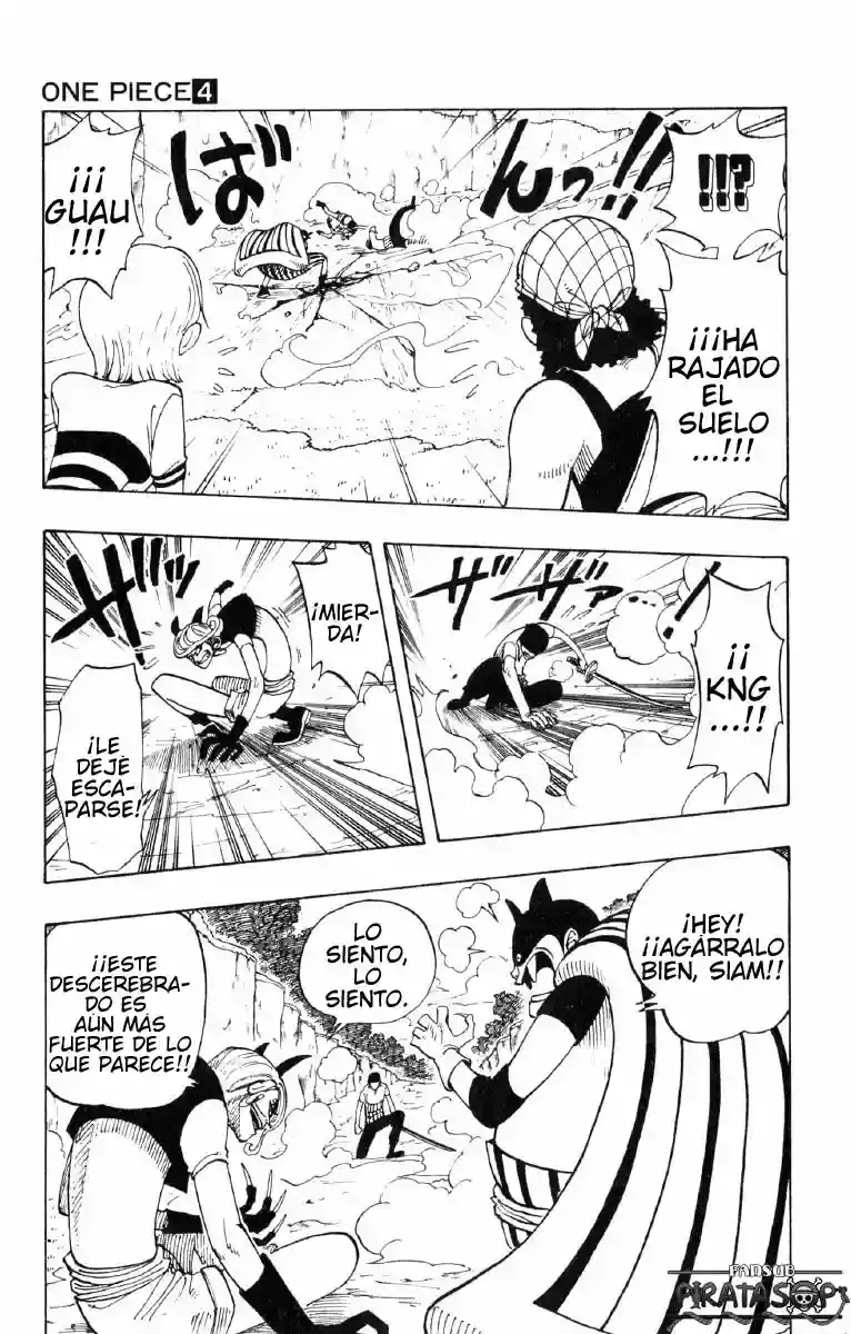 One Piece Capitulo 32: "Desastre" página 9