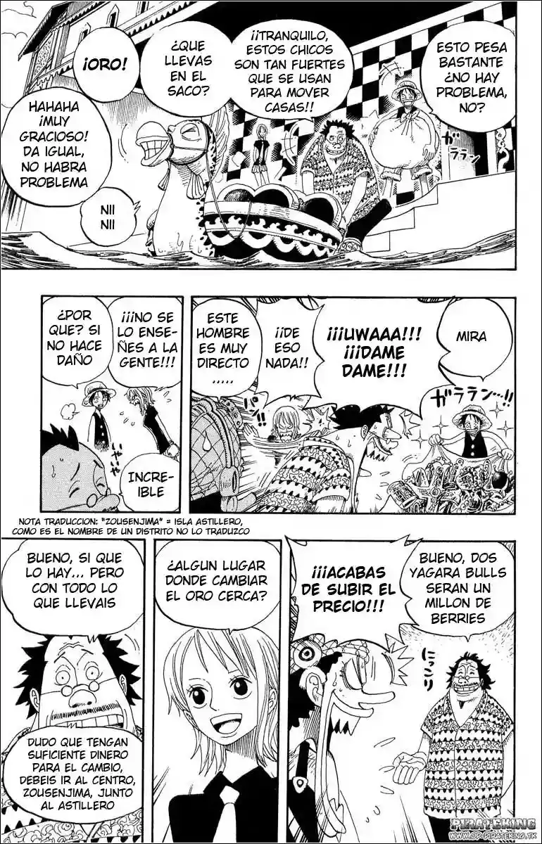 One Piece Capitulo 324 página 7