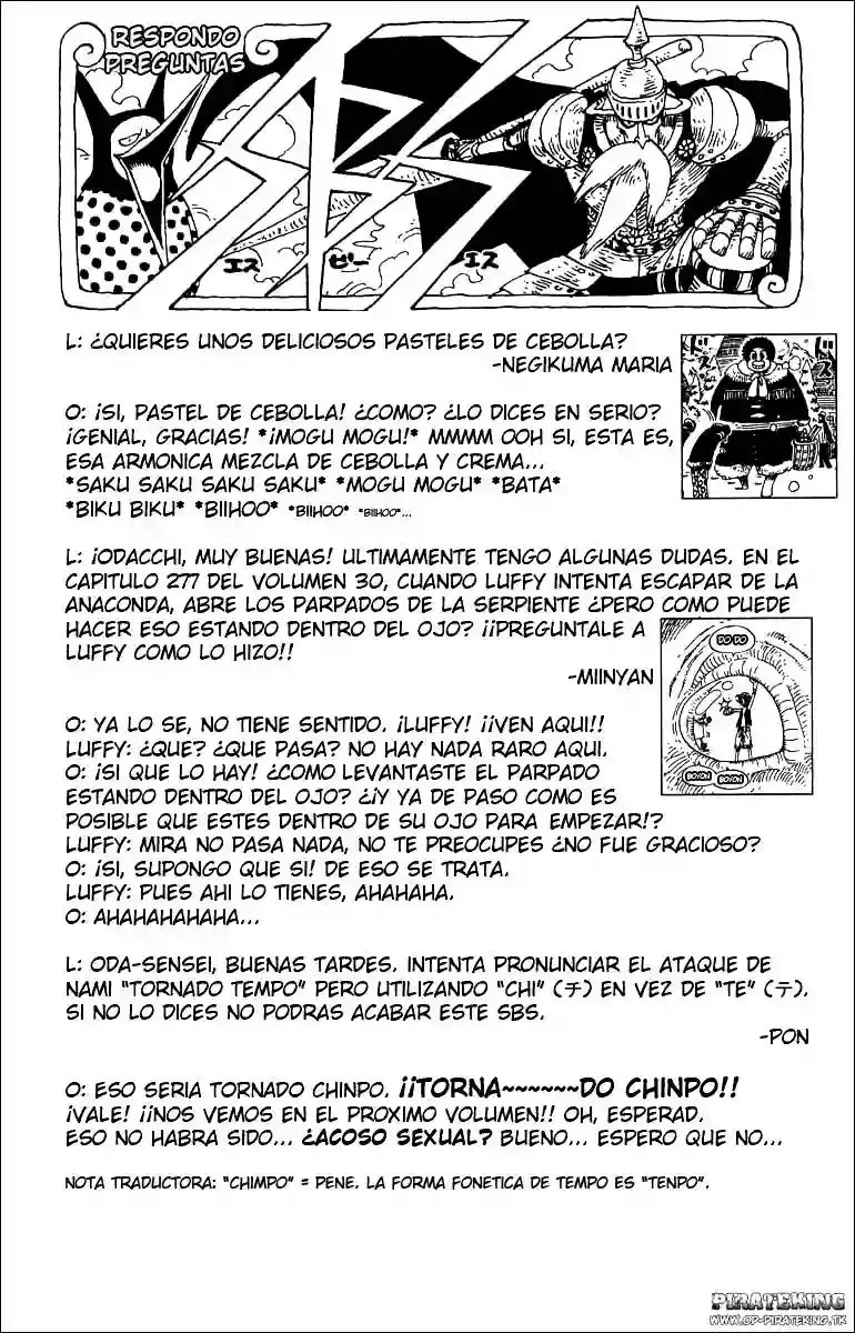 One Piece Capitulo 325 página 20