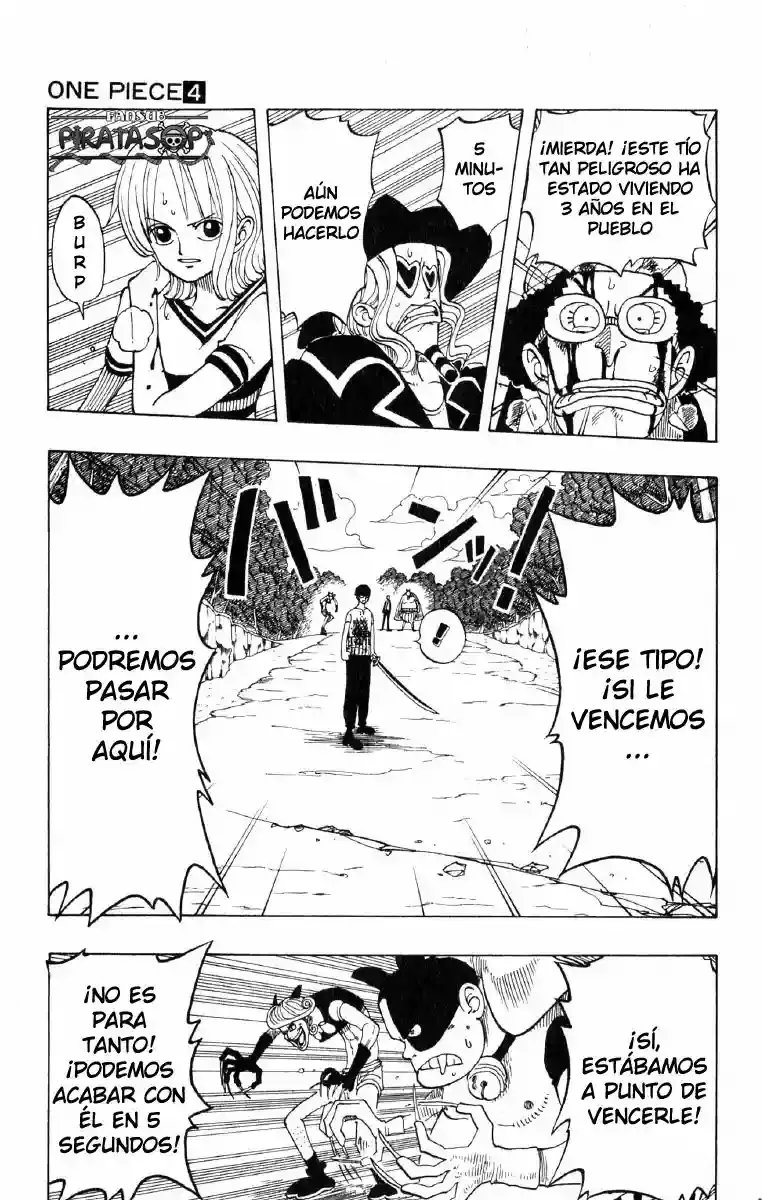 One Piece Capitulo 33: "El hombre silencioso" página 11