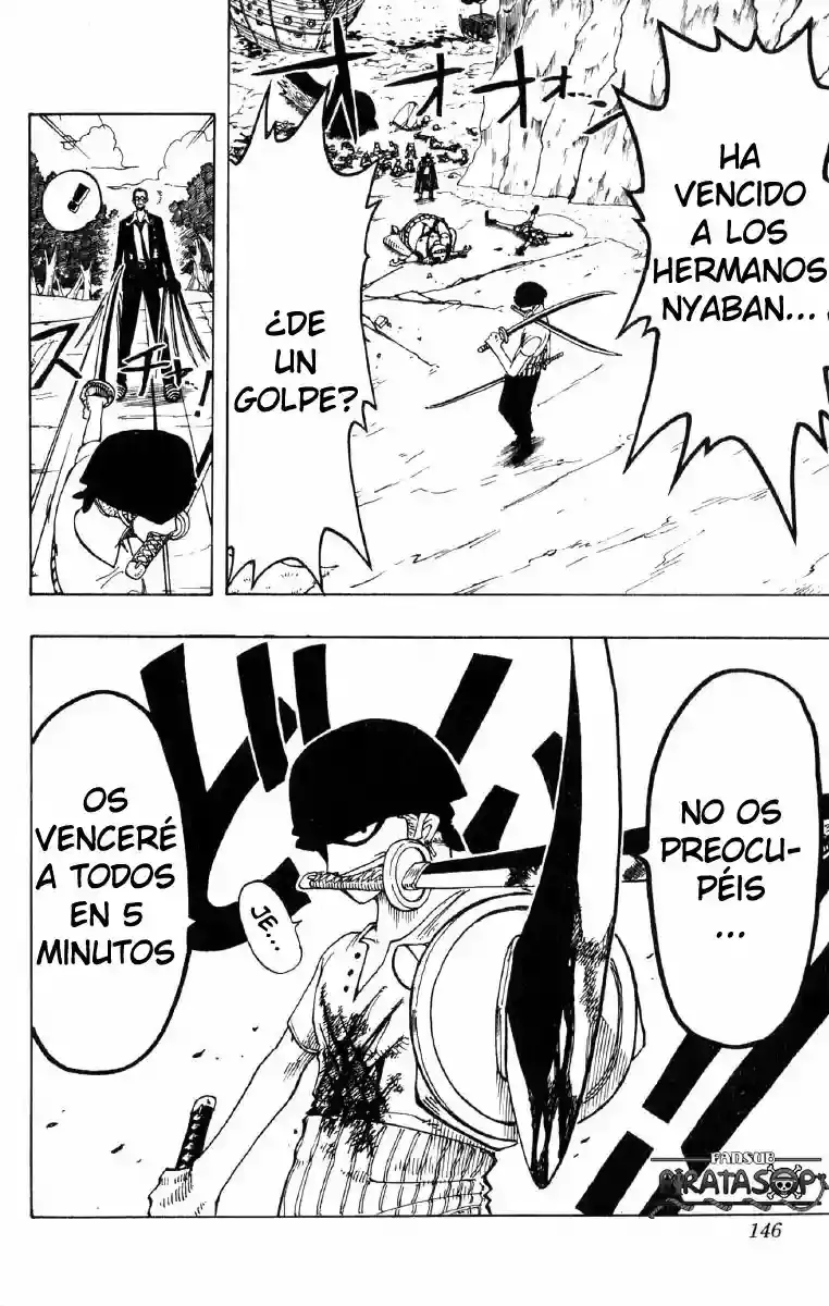 One Piece Capitulo 33: "El hombre silencioso" página 16