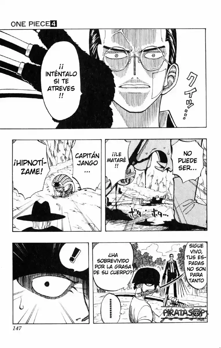 One Piece Capitulo 33: "El hombre silencioso" página 17