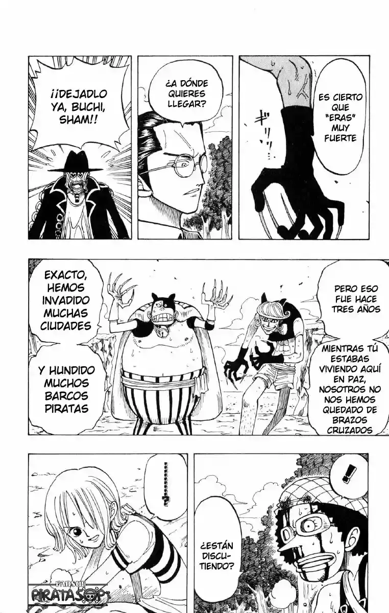 One Piece Capitulo 33: "El hombre silencioso" página 4