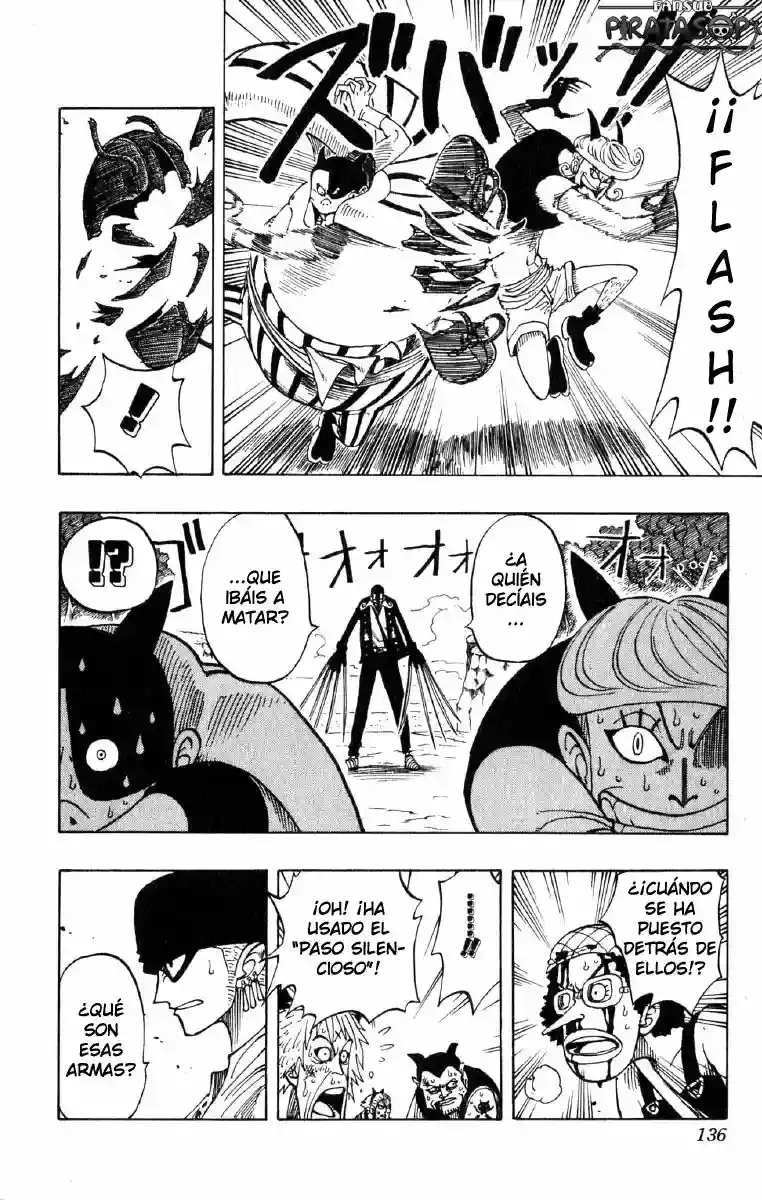 One Piece Capitulo 33: "El hombre silencioso" página 6