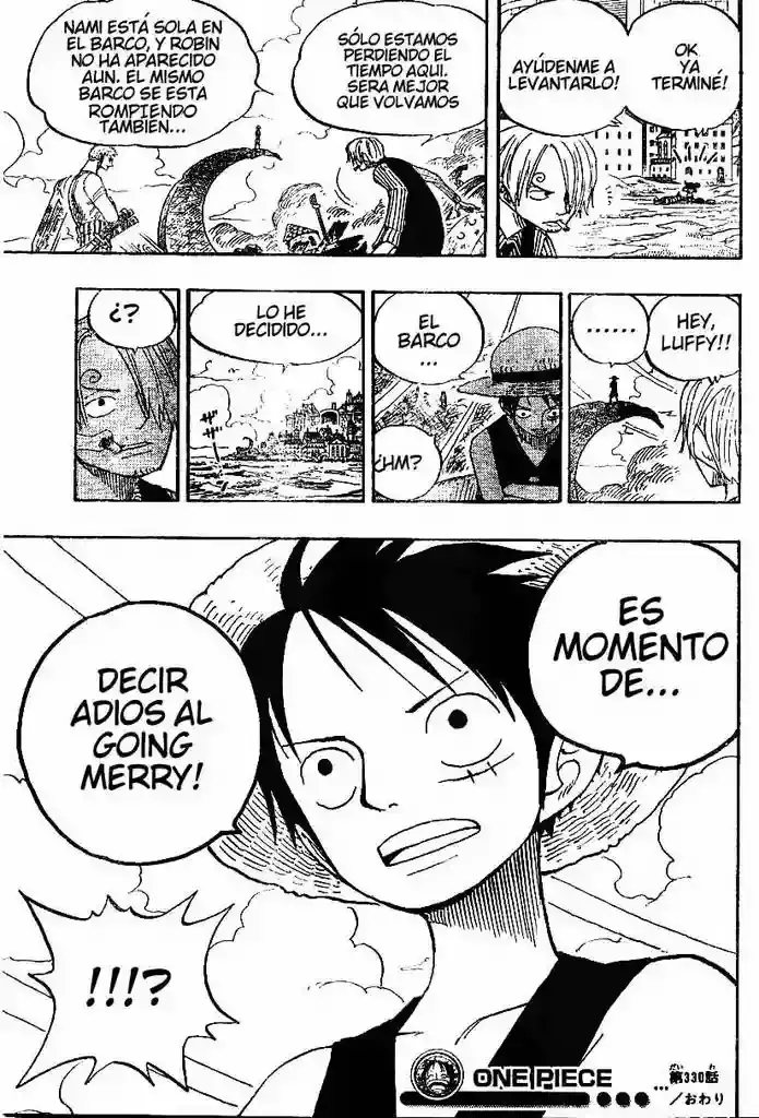 One Piece Capitulo 330 página 16