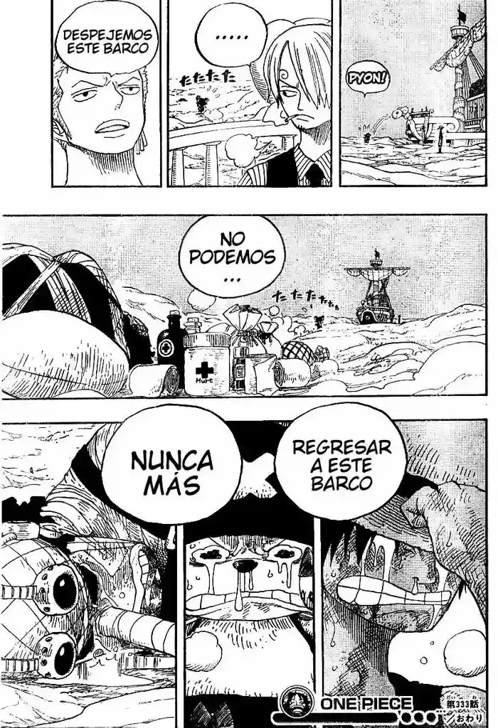 One Piece Capitulo 333 página 19