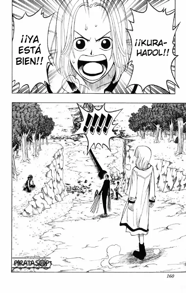 One Piece Capitulo 34: "Kurahadol el mayordomo" página 10