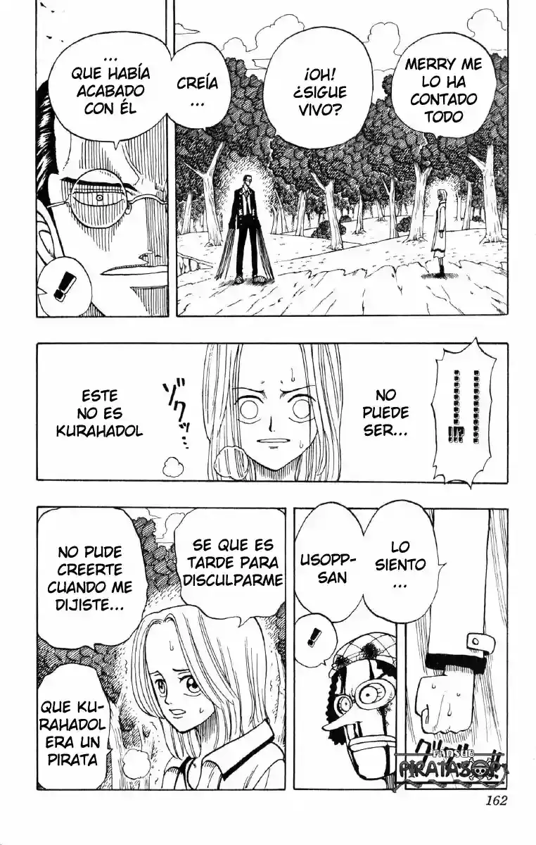 One Piece Capitulo 34: "Kurahadol el mayordomo" página 12