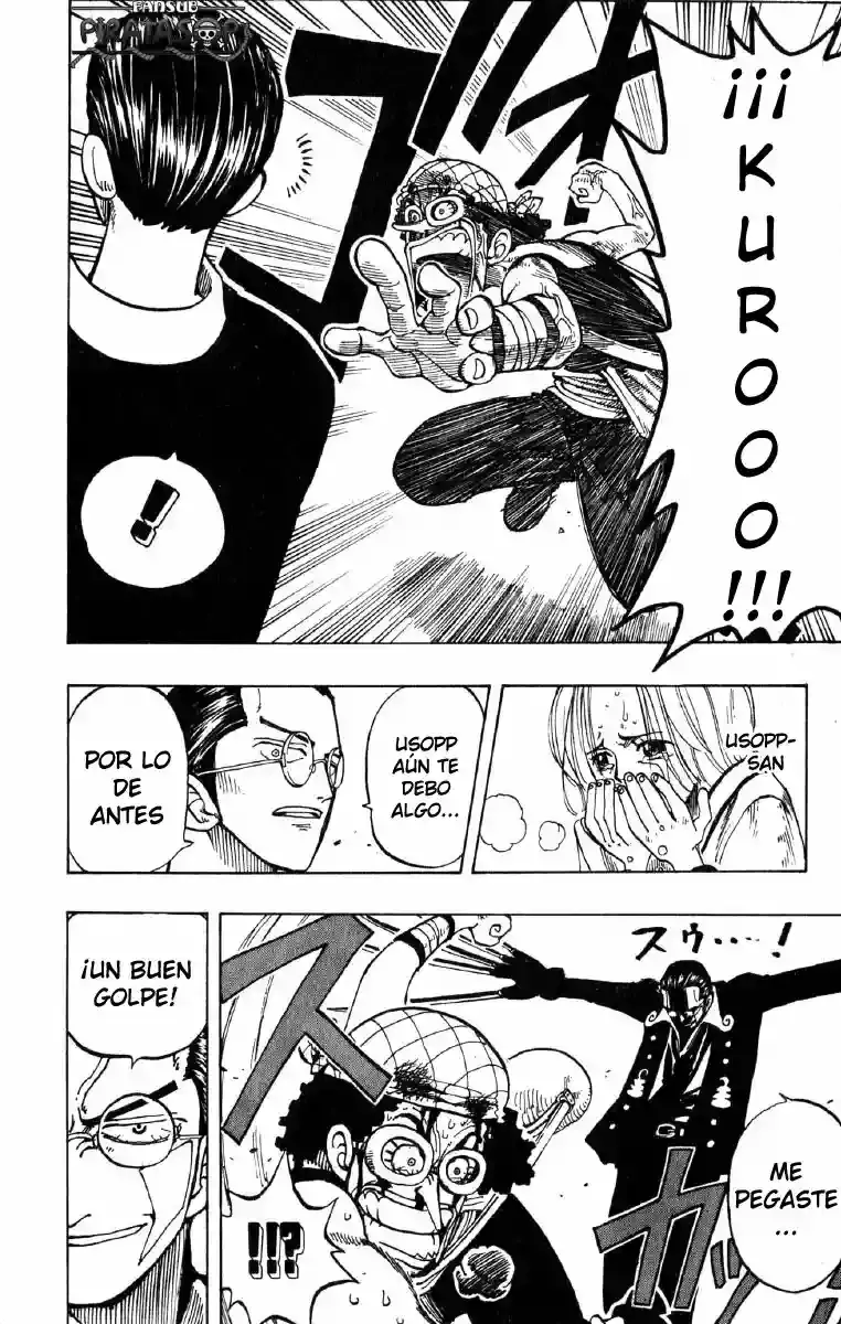 One Piece Capitulo 34: "Kurahadol el mayordomo" página 18
