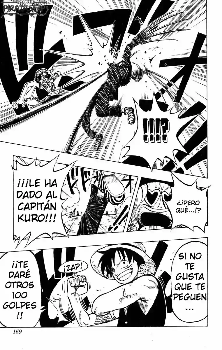 One Piece Capitulo 34: "Kurahadol el mayordomo" página 19