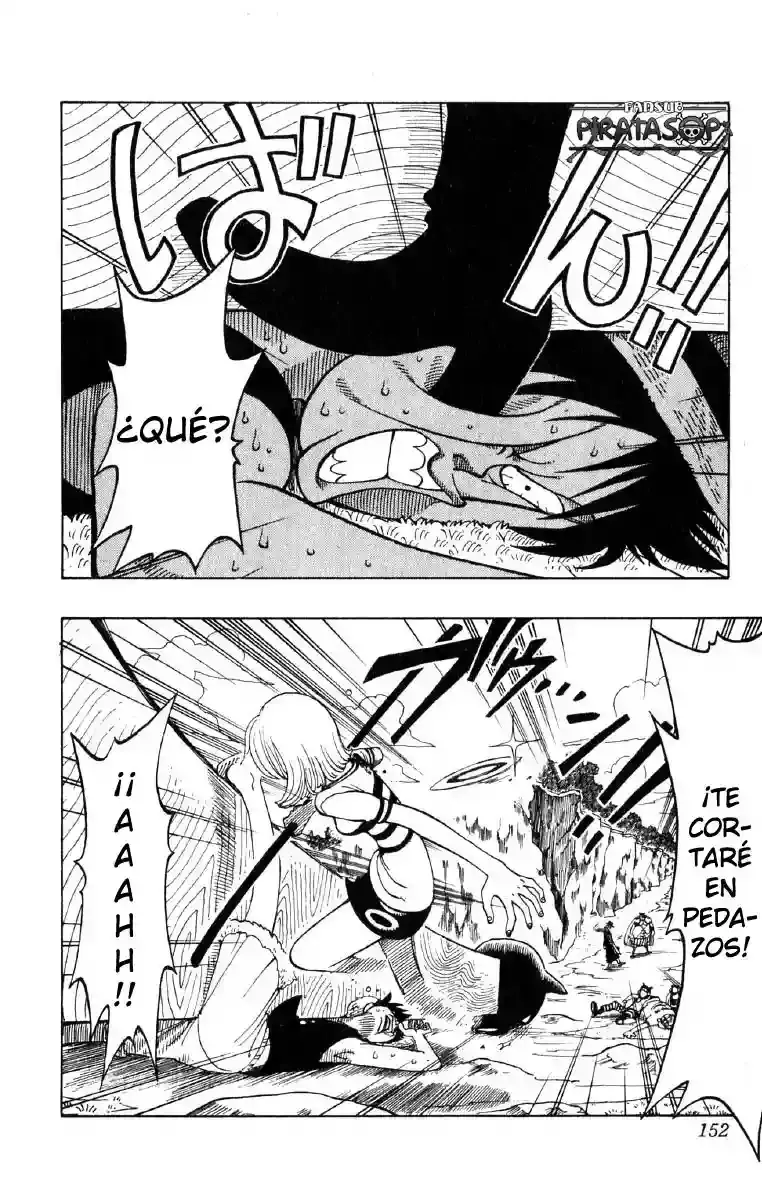 One Piece Capitulo 34: "Kurahadol el mayordomo" página 2