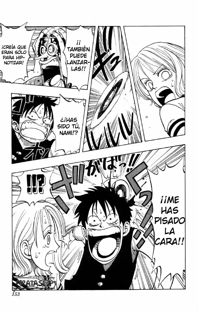 One Piece Capitulo 34: "Kurahadol el mayordomo" página 3