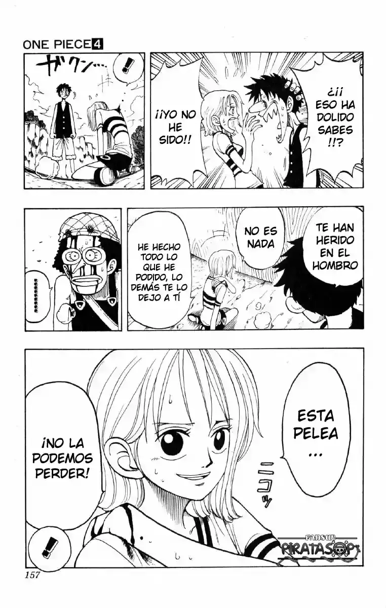 One Piece Capitulo 34: "Kurahadol el mayordomo" página 7
