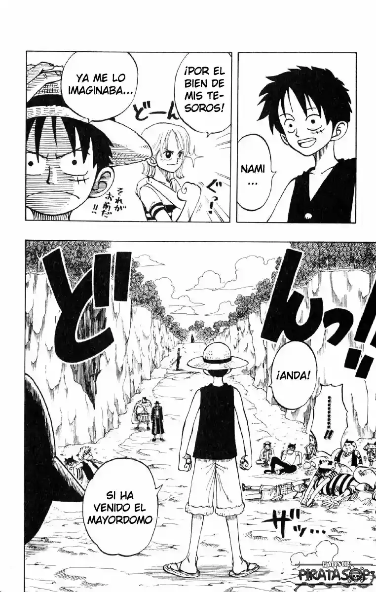 One Piece Capitulo 34: "Kurahadol el mayordomo" página 8