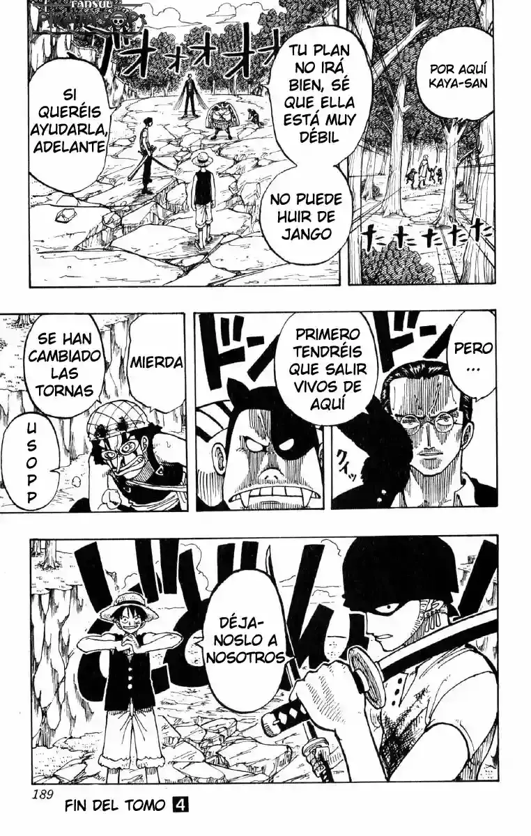 One Piece Capitulo 35: "Nueva cuesta" página 19