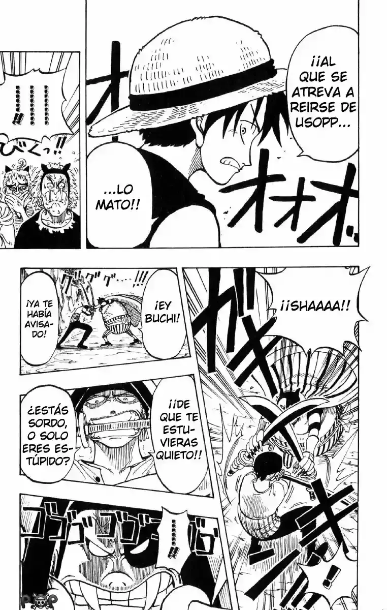 One Piece Capitulo 36: "¡¡Seguidles!!" página 13