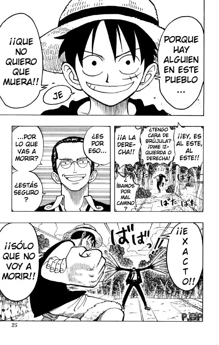 One Piece Capitulo 36: "¡¡Seguidles!!" página 21