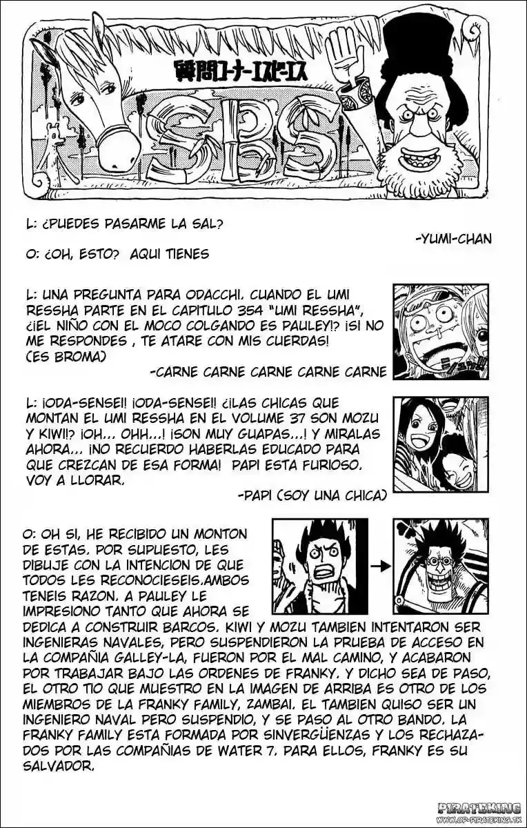 One Piece Capitulo 364 página 19