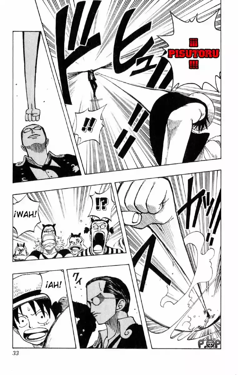 One Piece Capitulo 37: "El Pirata, Kuro el Pensador" página 5
