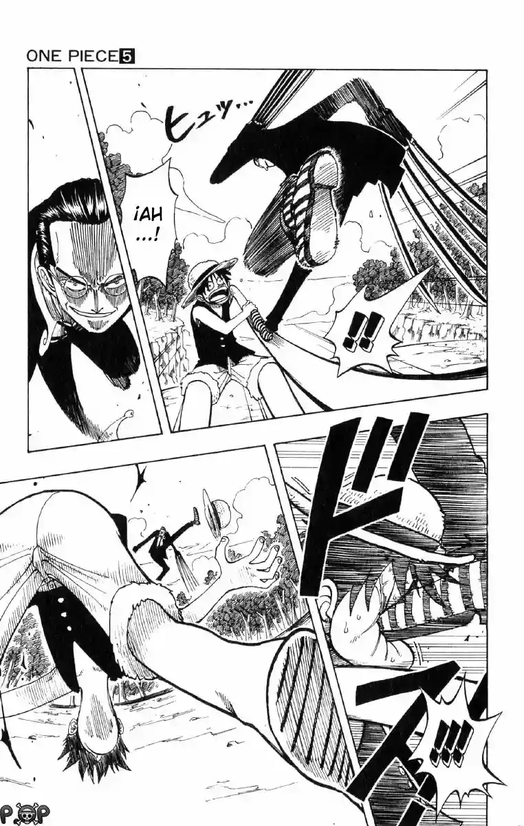 One Piece Capitulo 37: "El Pirata, Kuro el Pensador" página 7