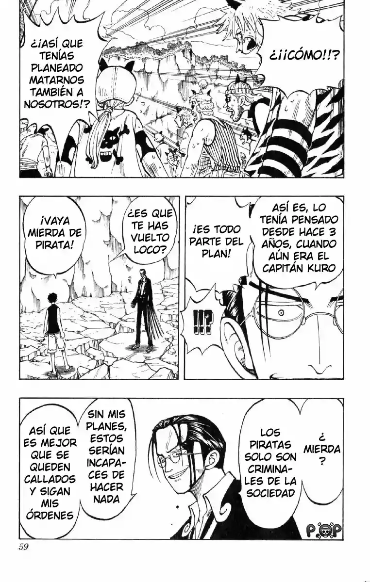 One Piece Capitulo 38: "Tripulación Pirata" página 11