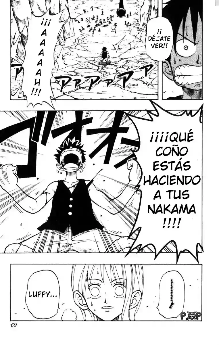 One Piece Capitulo 38: "Tripulación Pirata" página 21