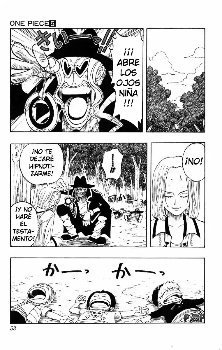 One Piece Capitulo 38: "Tripulación Pirata" página 5