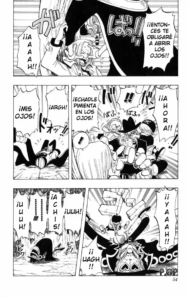 One Piece Capitulo 38: "Tripulación Pirata" página 6
