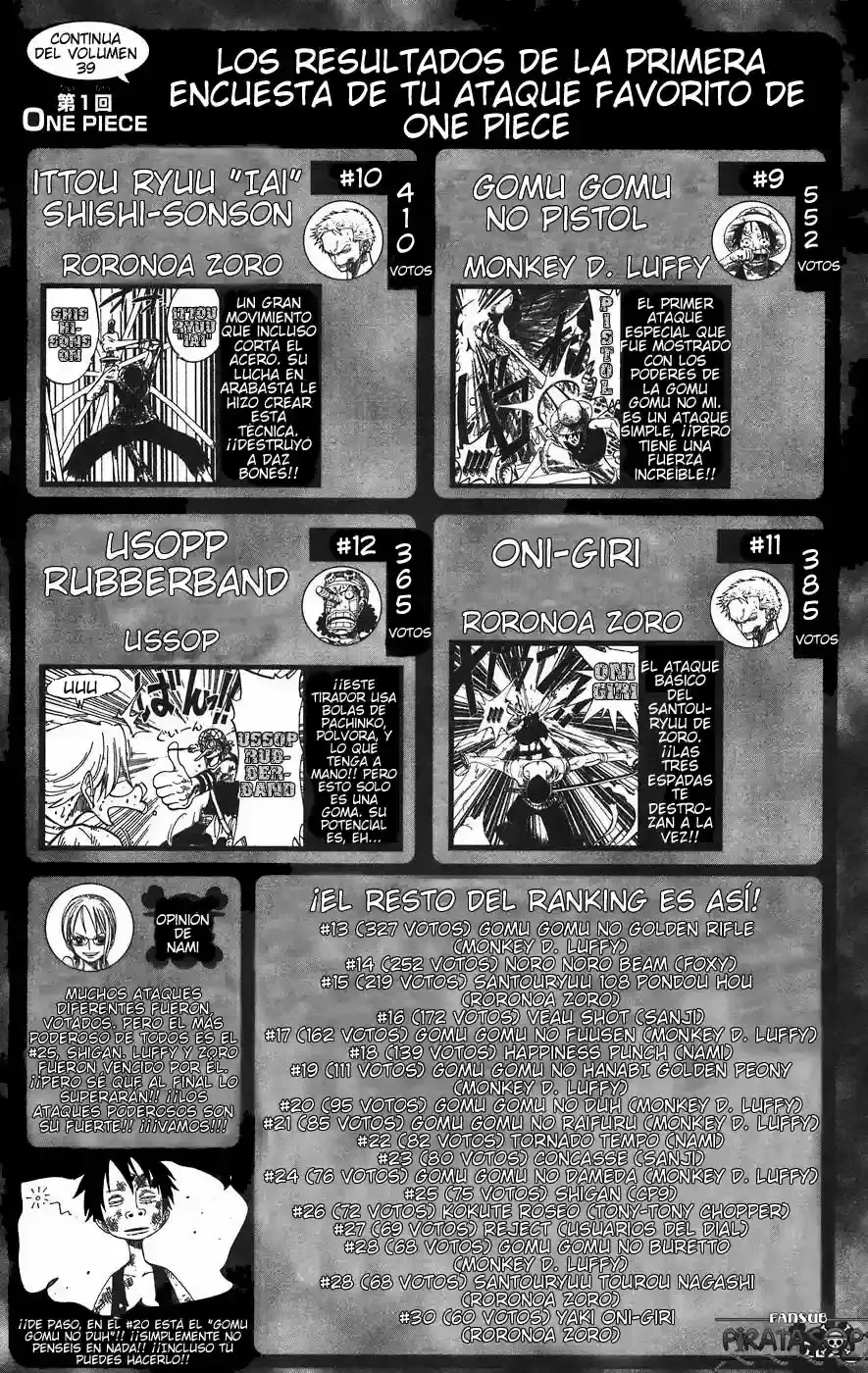 One Piece Capitulo 387 página 19