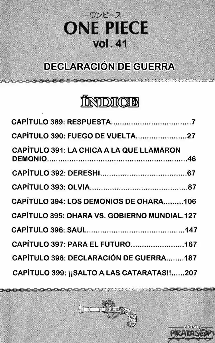 One Piece Capitulo 389 página 5
