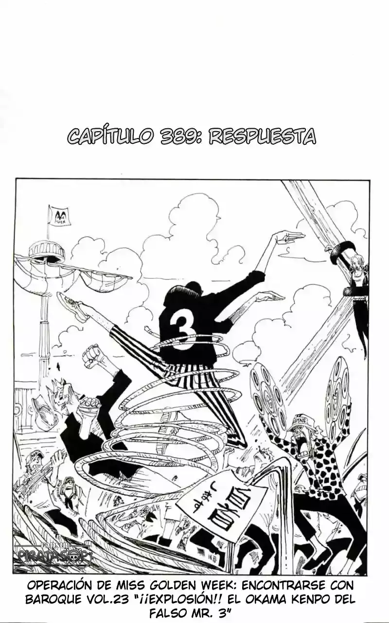One Piece Capitulo 389 página 6