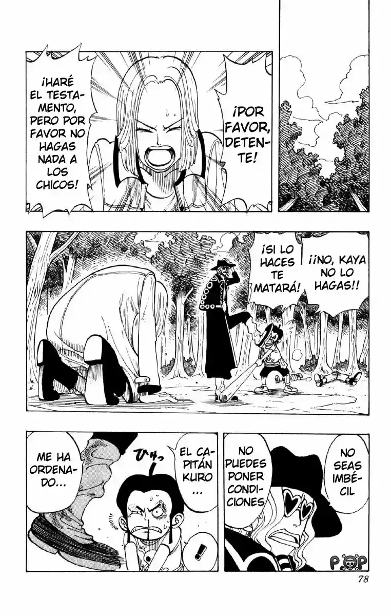 One Piece Capitulo 39: "Por quien tocan las Campanas" página 8