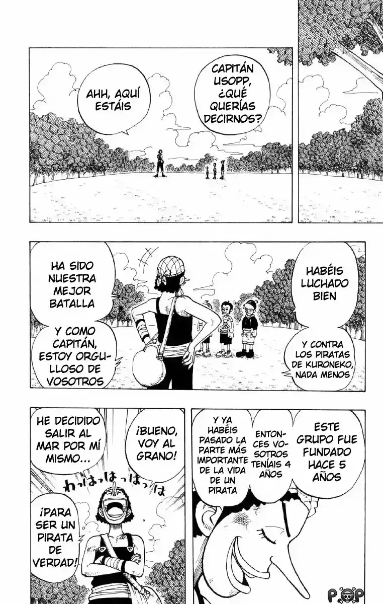 One Piece Capitulo 40: "Los Piratas de Ussop" página 14