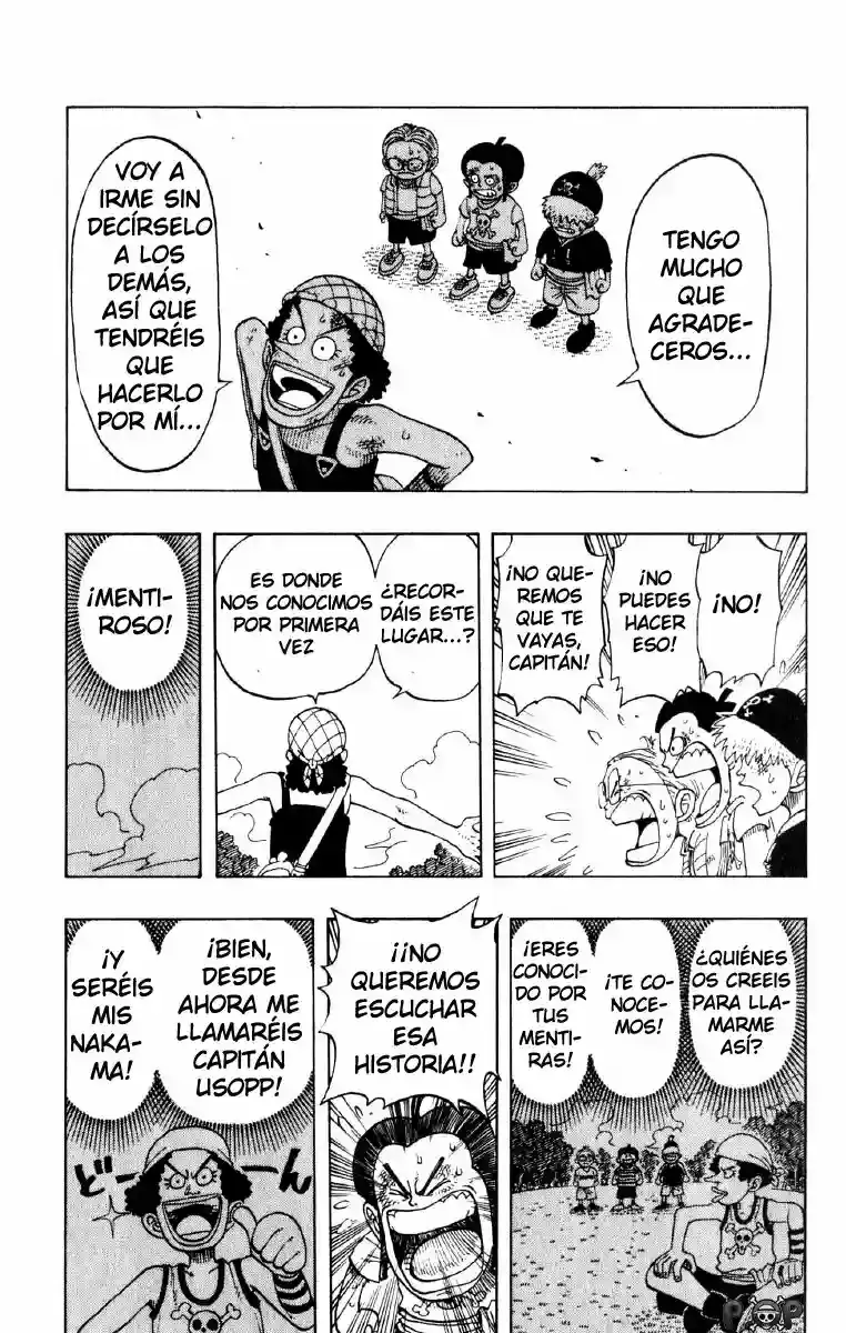 One Piece Capitulo 40: "Los Piratas de Ussop" página 16