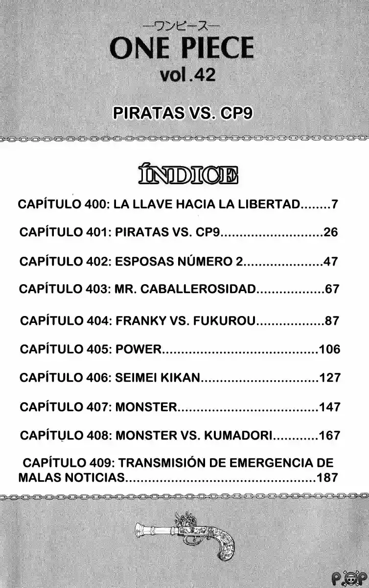 One Piece Capitulo 400 página 5