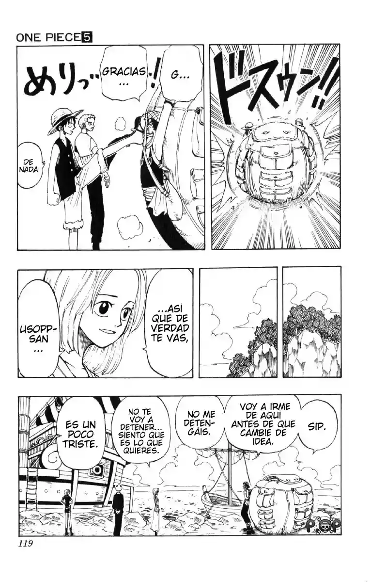 One Piece Capitulo 41: "Al Mar" página 10